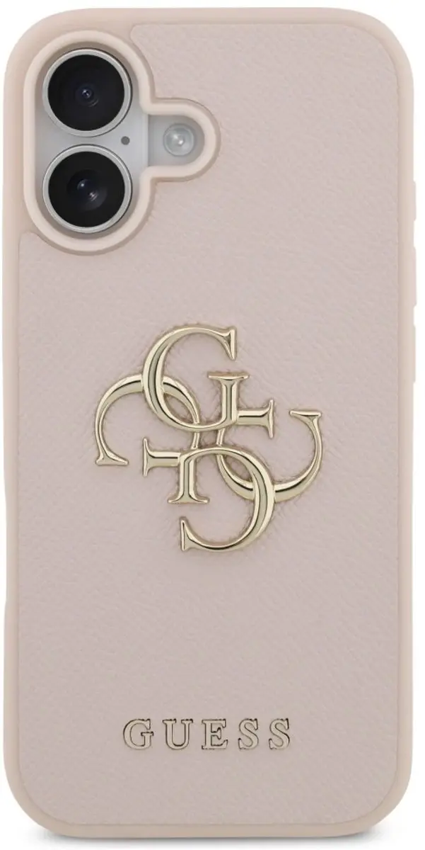 GUESS iPhone 17 Back Cover - Roze - Valbescherming