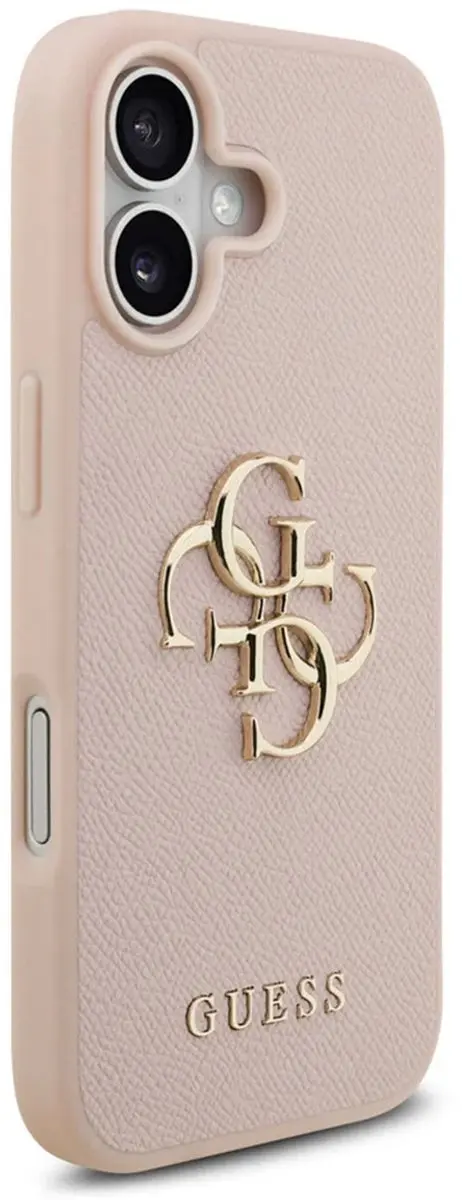 GUESS iPhone 17 Back Cover - Roze - Valbescherming