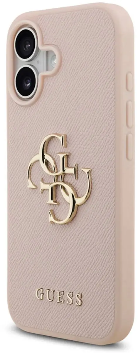 GUESS iPhone 17 Back Cover - Roze - Valbescherming