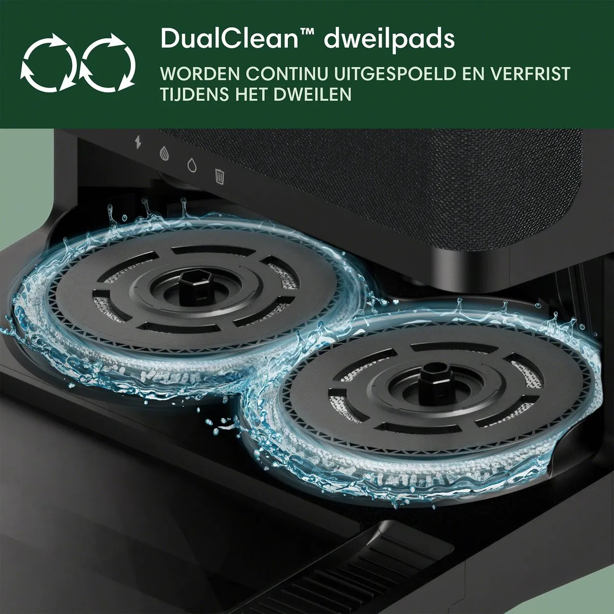 iRobot Roomba Plus 405 Combo Robotstofzuiger - Zwart