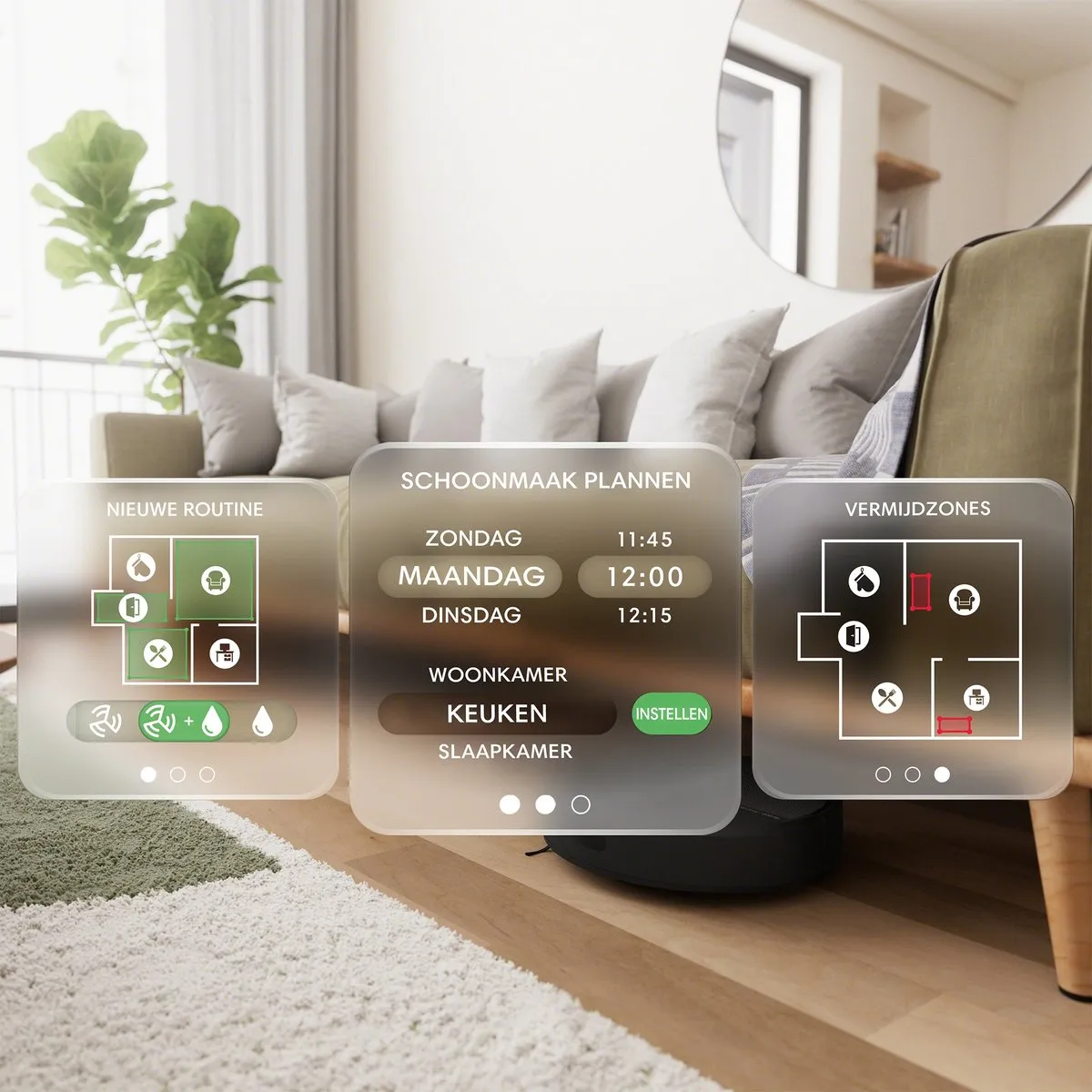 iRobot Roomba Plus 405 Combo Robotstofzuiger - Zwart