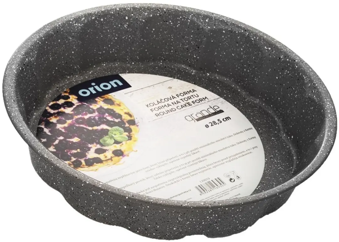 Orion Granite Taartvorm 28.5cm - Grijs