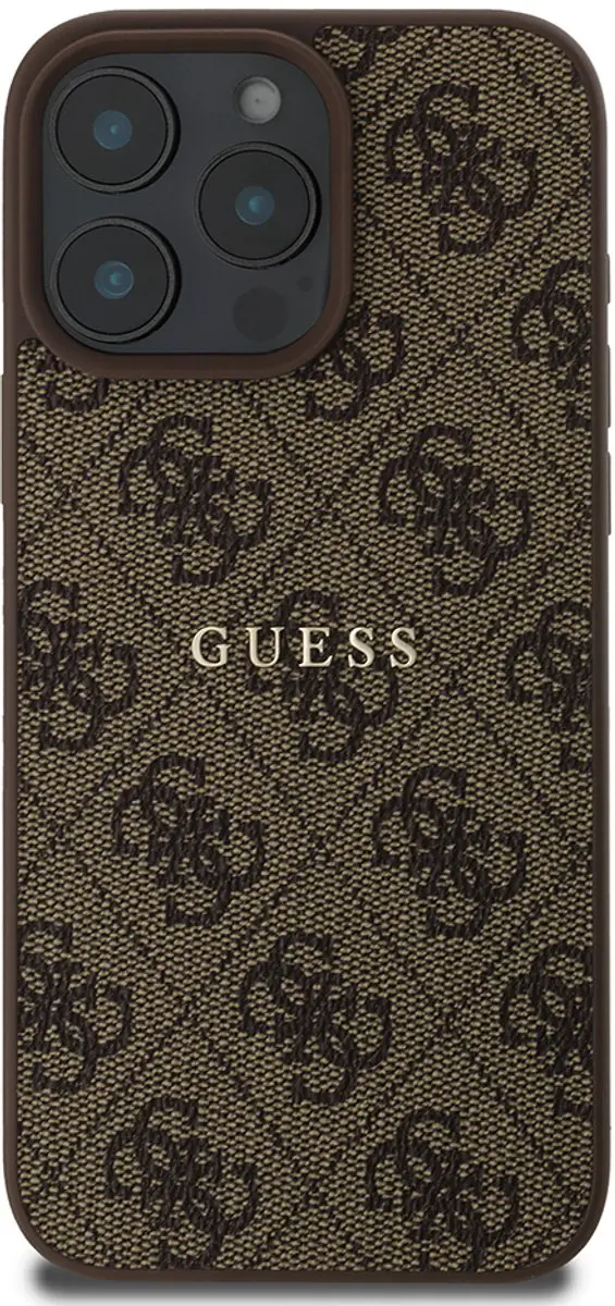 GUESS 3666339320263 Hoes iPhone 15 Pro Max - Bruin