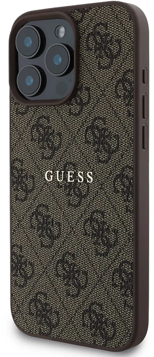 GUESS 3666339320263 Hoes iPhone 15 Pro Max - Bruin