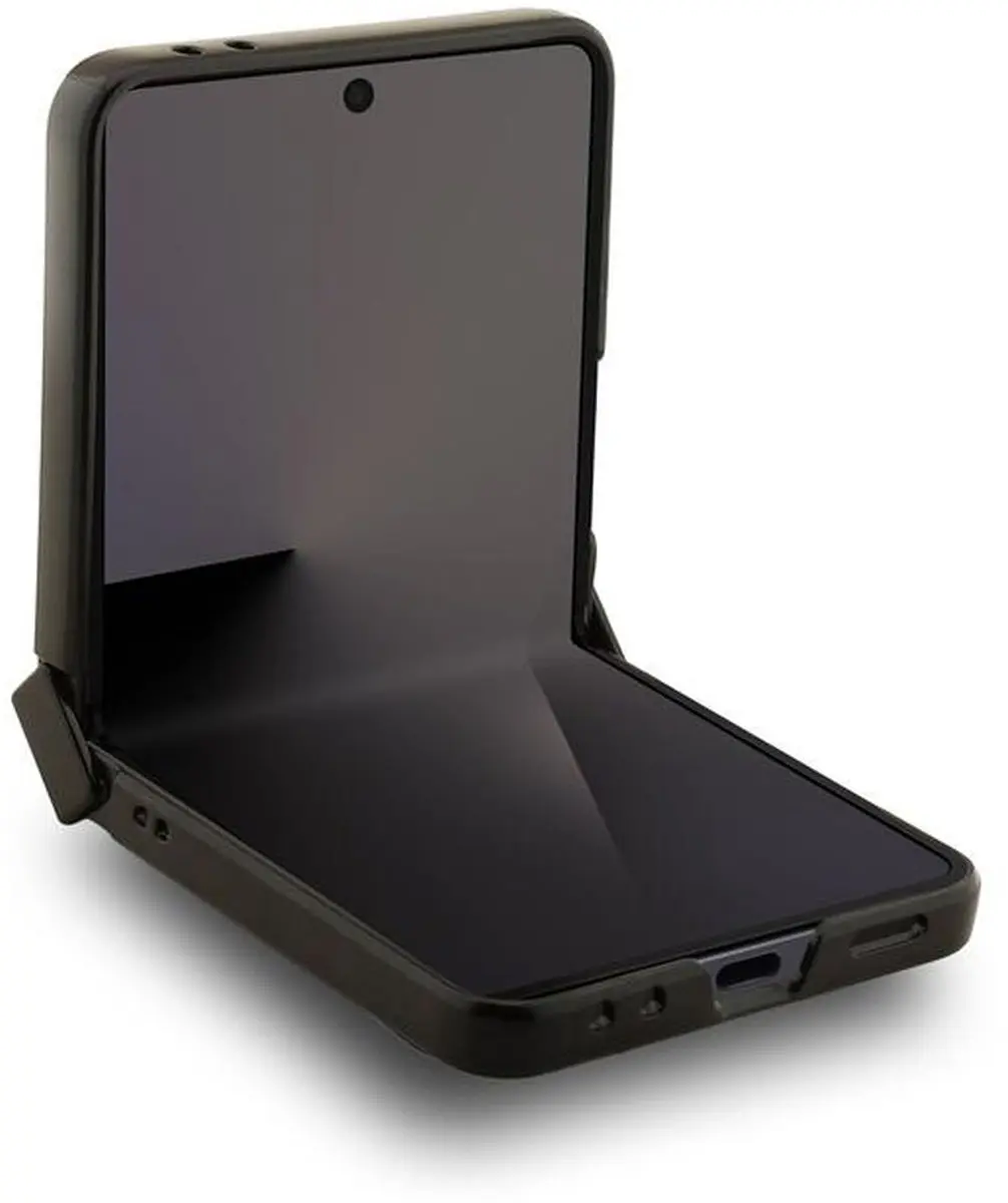 GUESS Case Samsung Galaxy Z Flip 7 - Zwart - 3666339559328