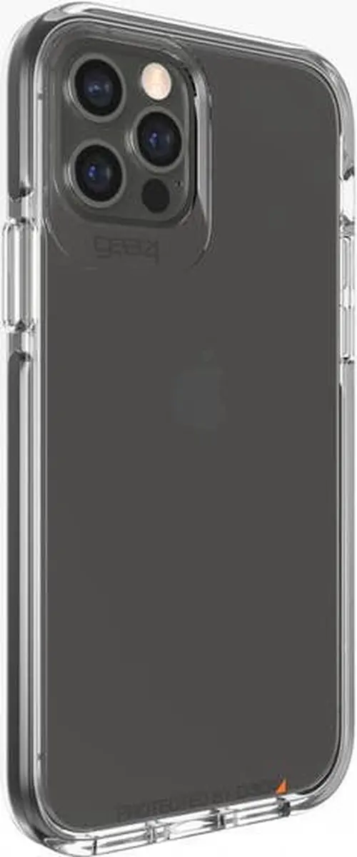 Gear4 Piccadilly D3O Hoesje iPhone 12/12 Pro - Transparant Zwart