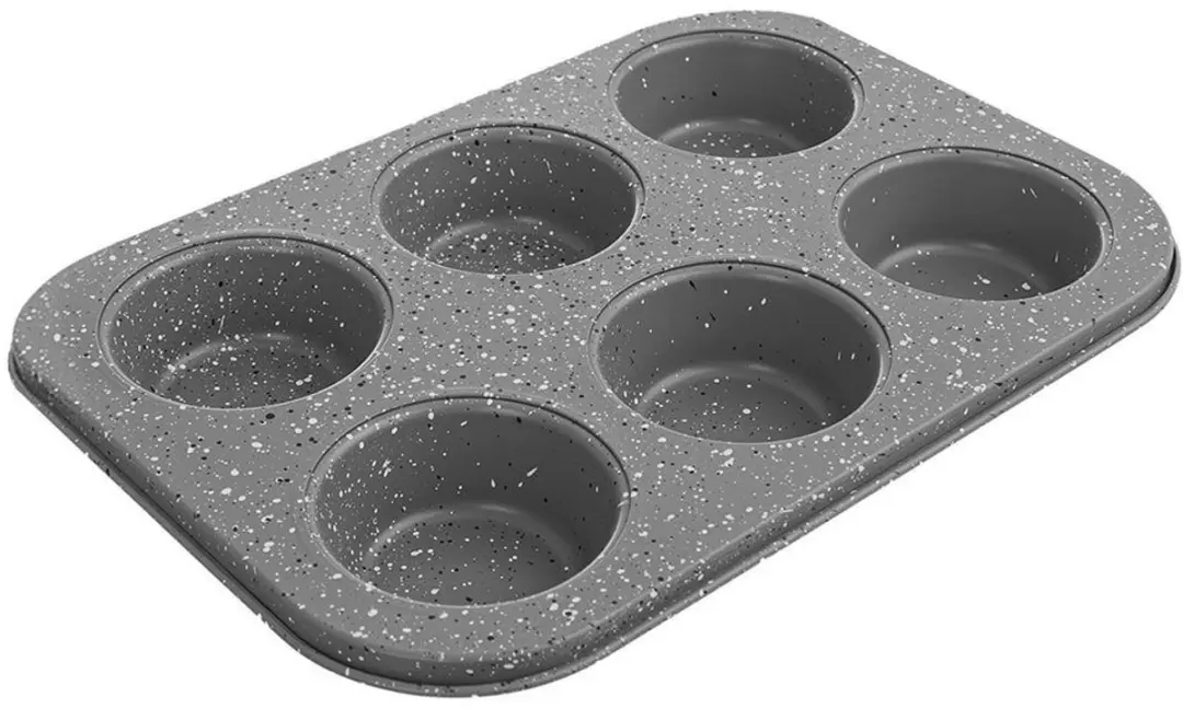 Orion Grande Serie Granieten Muffinvorm 32x22cm - Grijs - afbeelding 2 van 6