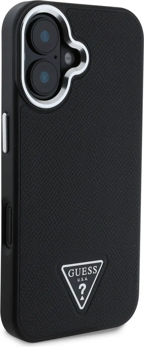 GUESS iPhone 16 Backcover - Magsafe - Zwart