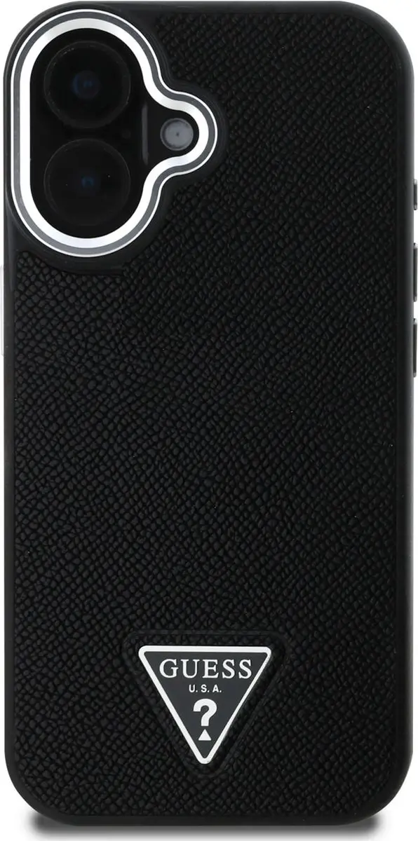 GUESS iPhone 16 Backcover - Magsafe - Zwart