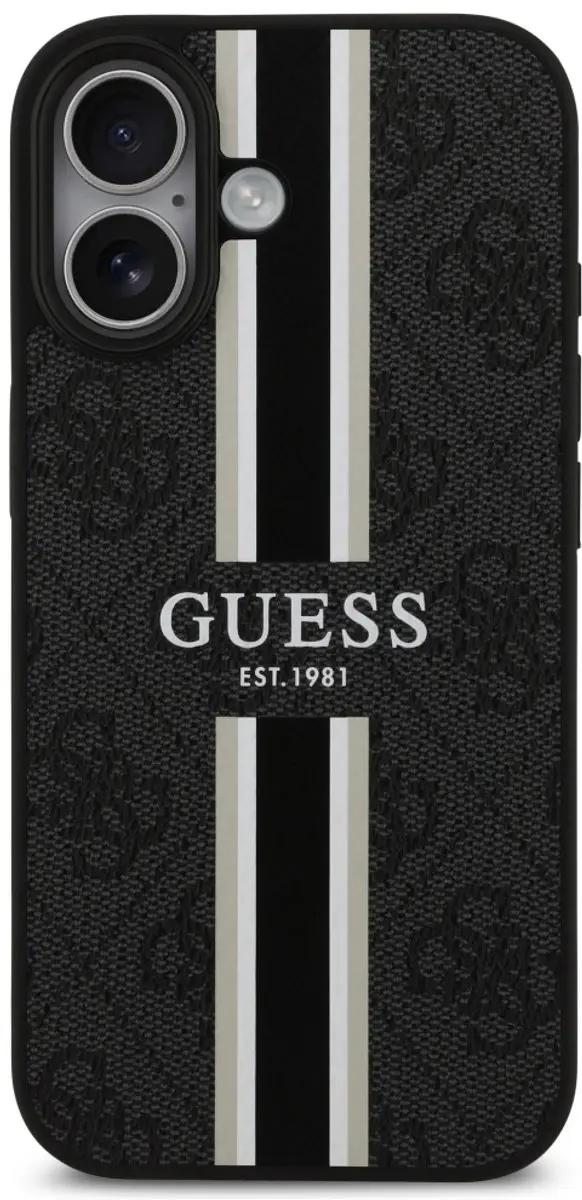 GUESS Hoesje iPhone 17 - MagSafe - Zwart