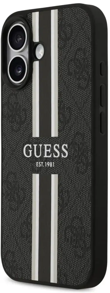 GUESS Hoesje iPhone 17 - MagSafe - Zwart