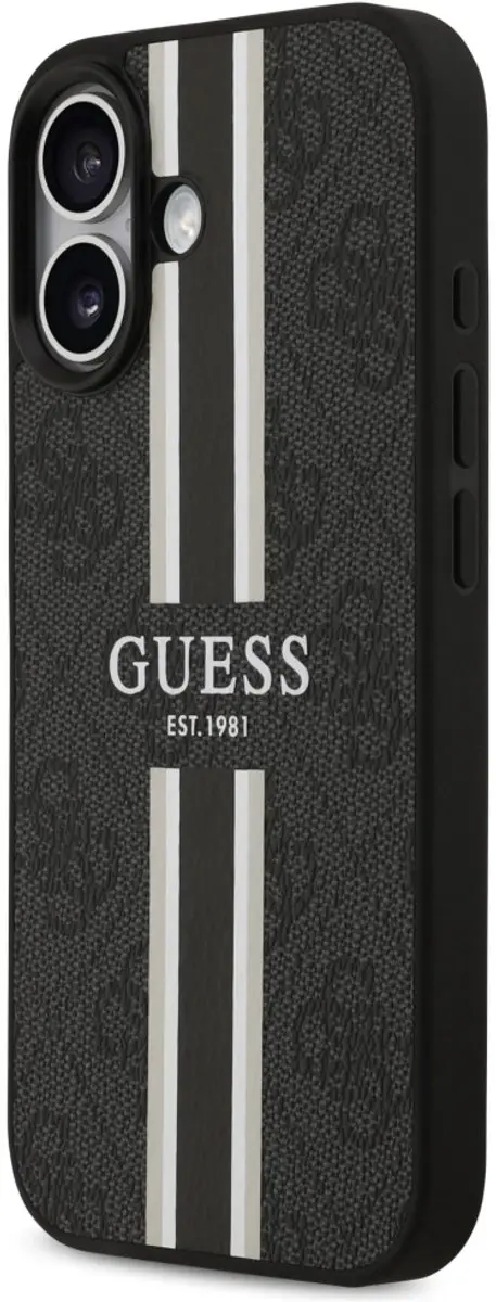GUESS Hoesje iPhone 17 - MagSafe - Zwart