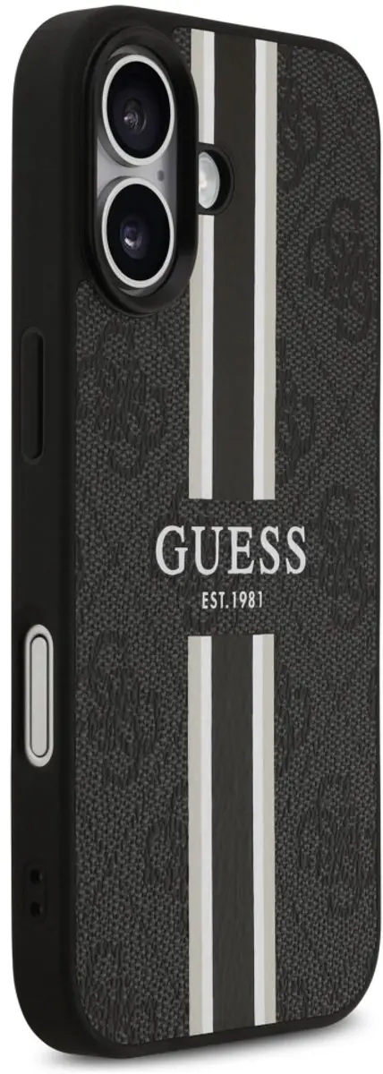 GUESS Hoesje iPhone 17 - MagSafe - Zwart