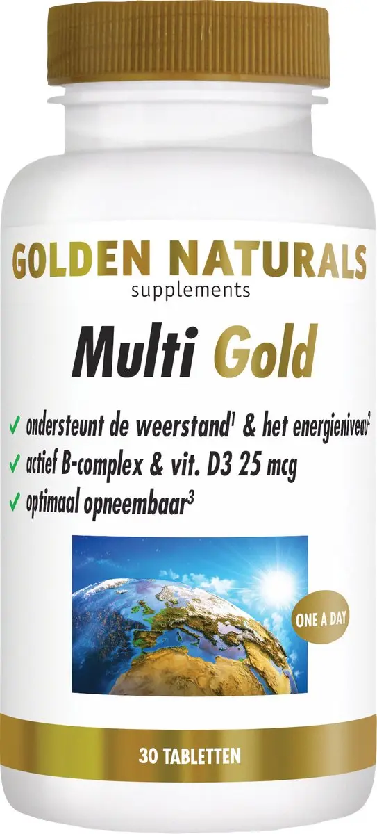 Golden Naturals Multi Gold Tabletten 30 Stuks