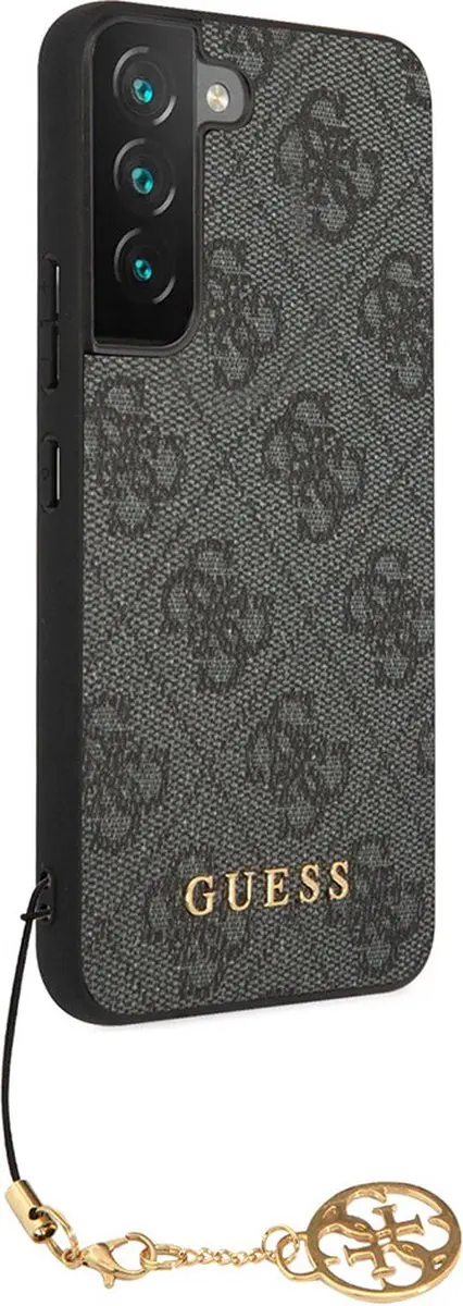 Guess GUHCS23SGF4GGR Back Cover - Samsung Galaxy S23 Grijs - afbeelding 6 van 6