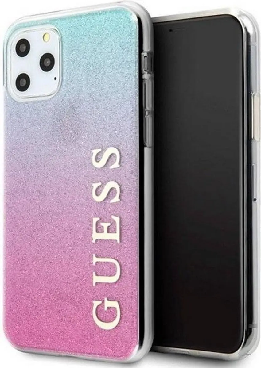 Guess Gradient Glitter Back Cover