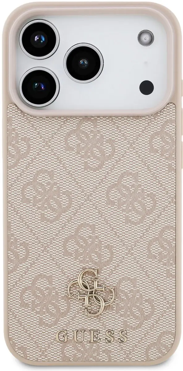 GUESS Back Cover Case iPhone 17 Pro - Pink - MagSafe - 3666339490669