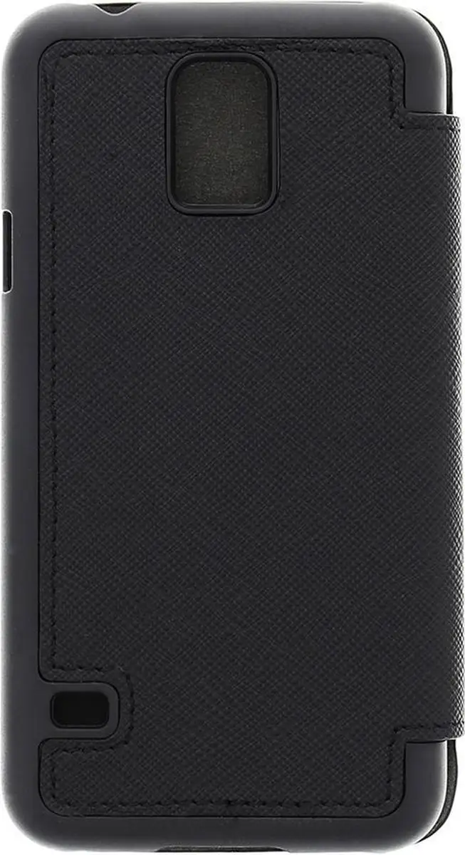 GUESS Samsung Galaxy S5 Hoesje - Zwart - Kunstleer