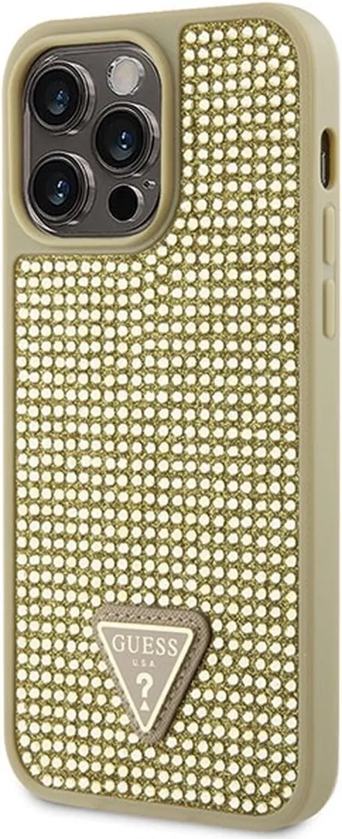 GUESS GUHCP14XHDGTPD Hoesje - iPhone 14 Pro Max - Goud