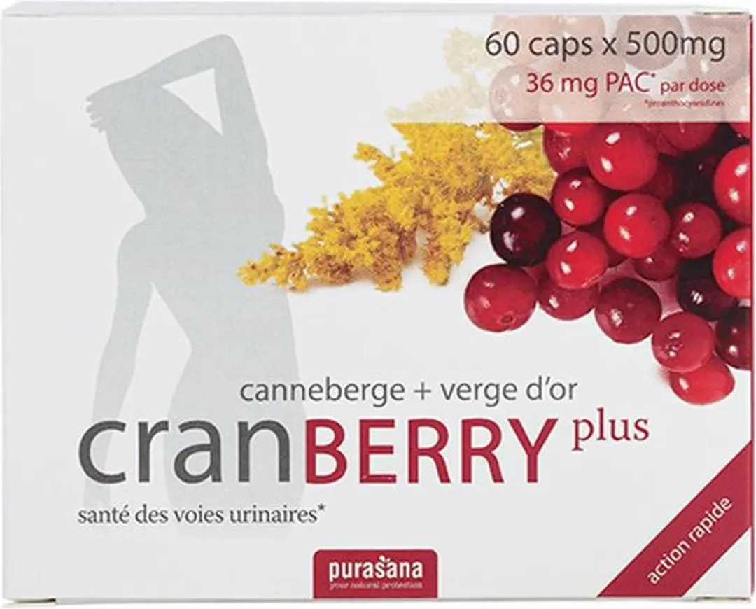 Purasana Cranberry Plus 60 Capsules
