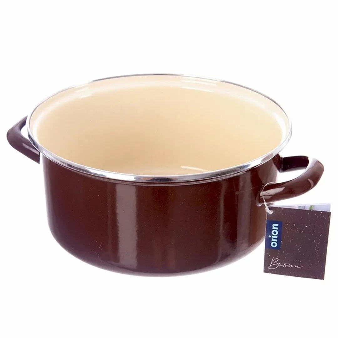 Orion Brown Serie Emalia Pot 26cm 5L