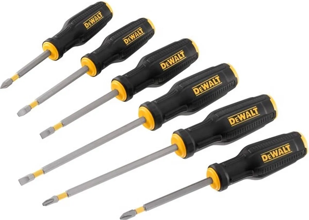 DeWalt DWHT0-62056 Schroevendraaierset 6-delig