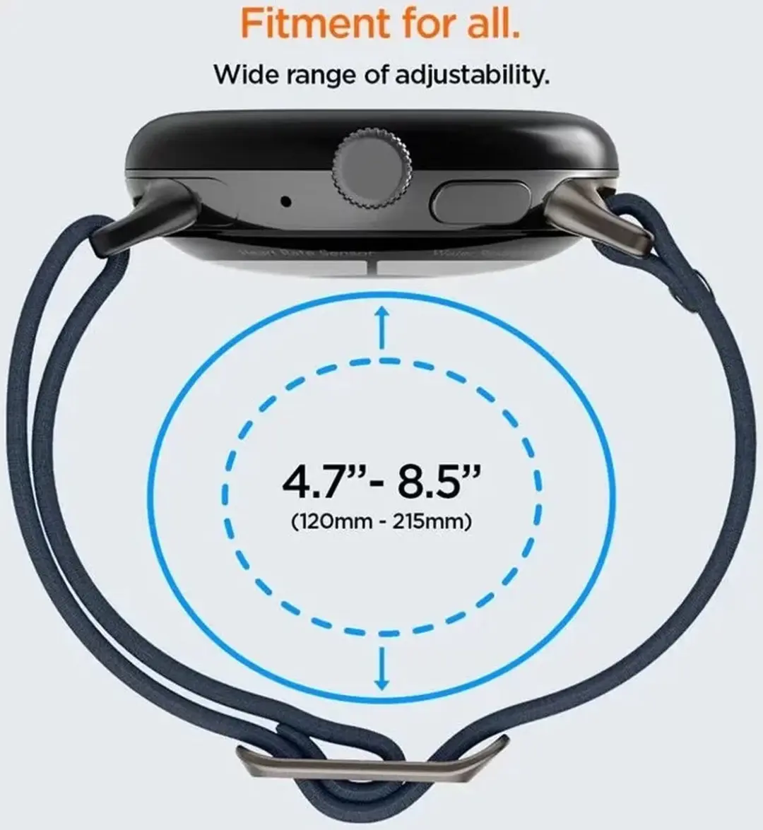 Spigen Lite Fit Bandje Google Pixel Watch - Blauw