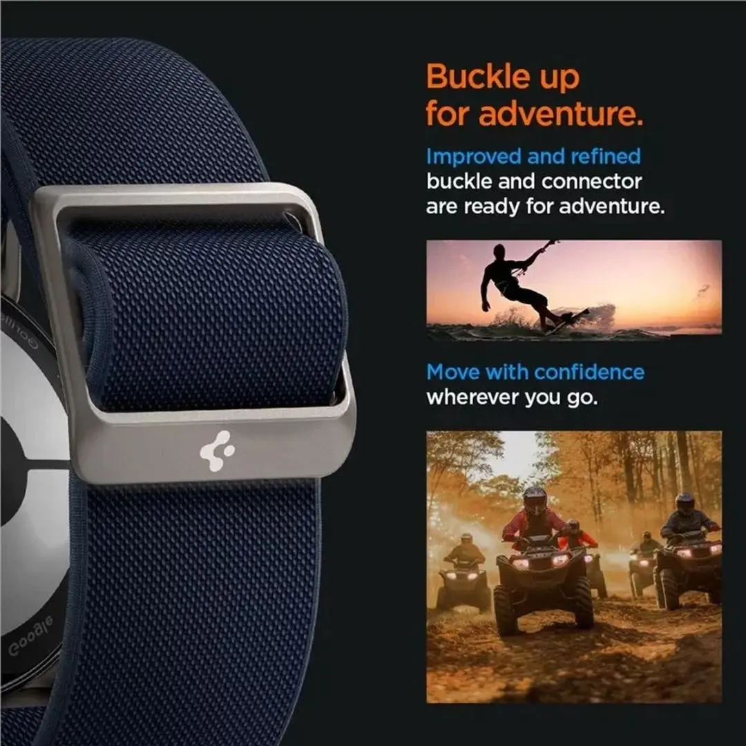 Spigen Lite Fit Bandje Google Pixel Watch - Blauw - afbeelding 6 van 6