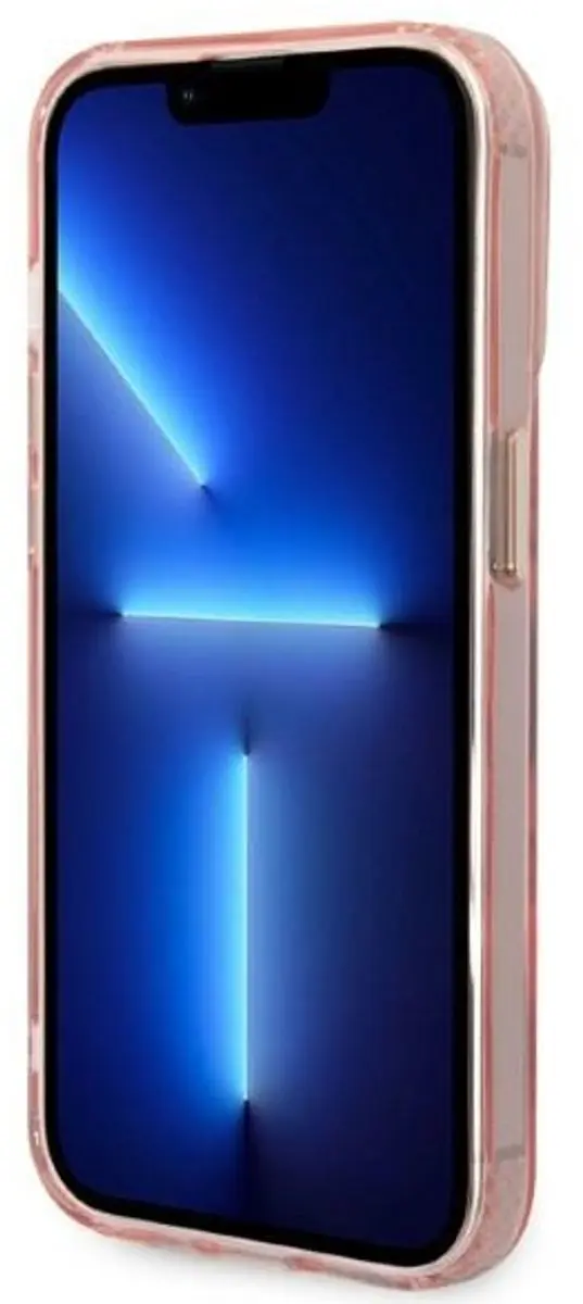 GUESS iPhone 14 Pro TPU Back Cover MagSafe - Roze