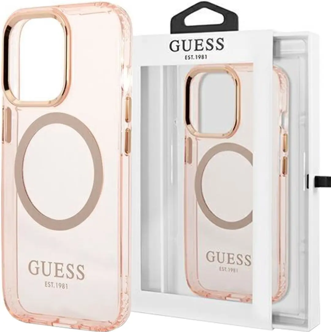 GUESS iPhone 14 Pro TPU Back Cover MagSafe