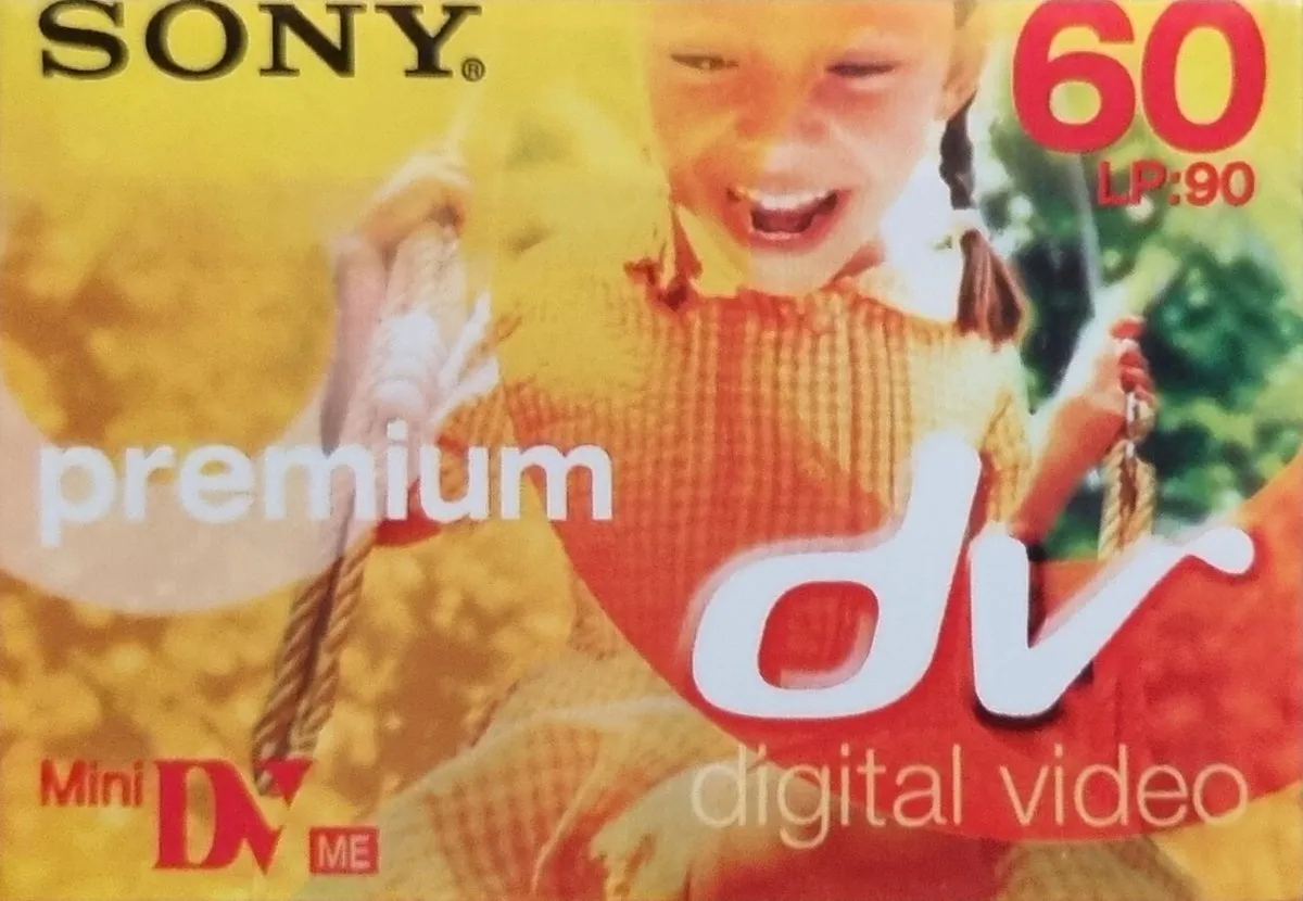 Sony DVM-60 Premium DVM60PR - DVM-tape - Zwart