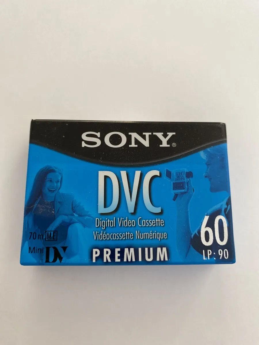 Sony DVM-60 Premium DVM60PR - DVM-tape - Zwart