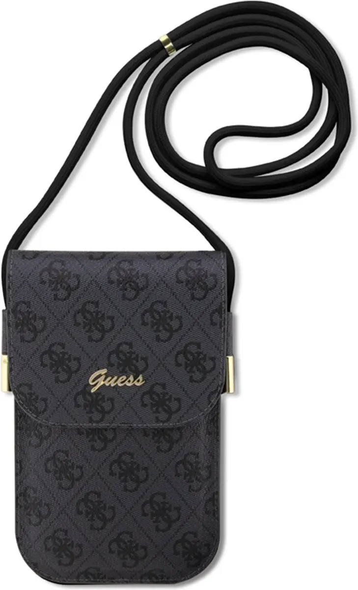 GUESS 4G Vintage Script Logo Tas 7 Inch