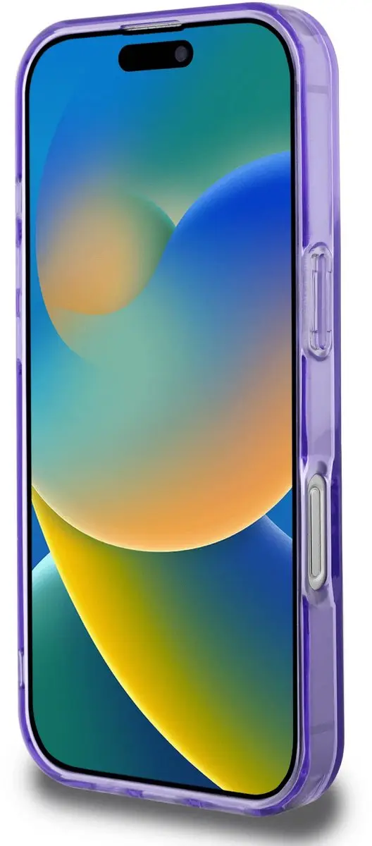 Guess GUHMP16LHFWFCU iPhone 16 Pro Hoesje - Paars