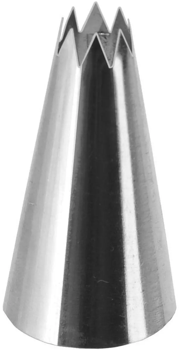 Orion Stervormige Decoratietip Roestvrij Staal 2.4cm