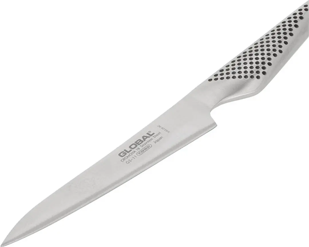 Global GS11 Fileermes 15cm - Zilver