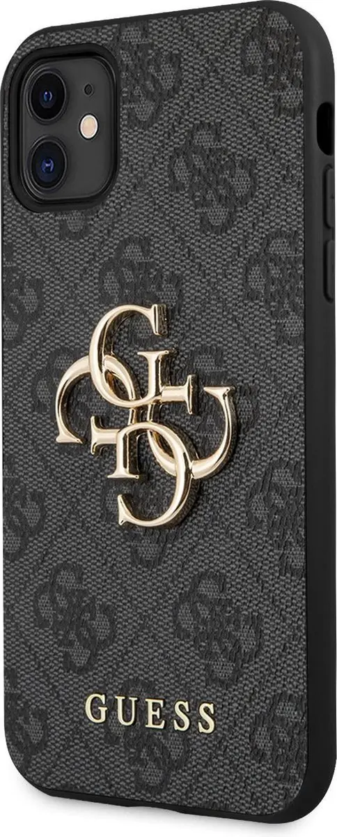 GUESS PU 4G Logo Case iPhone 11 - Grijs
