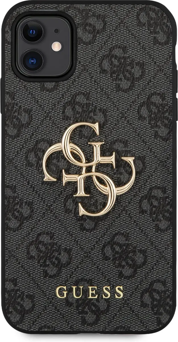 GUESS PU 4G Logo Case iPhone 11 - Grijs