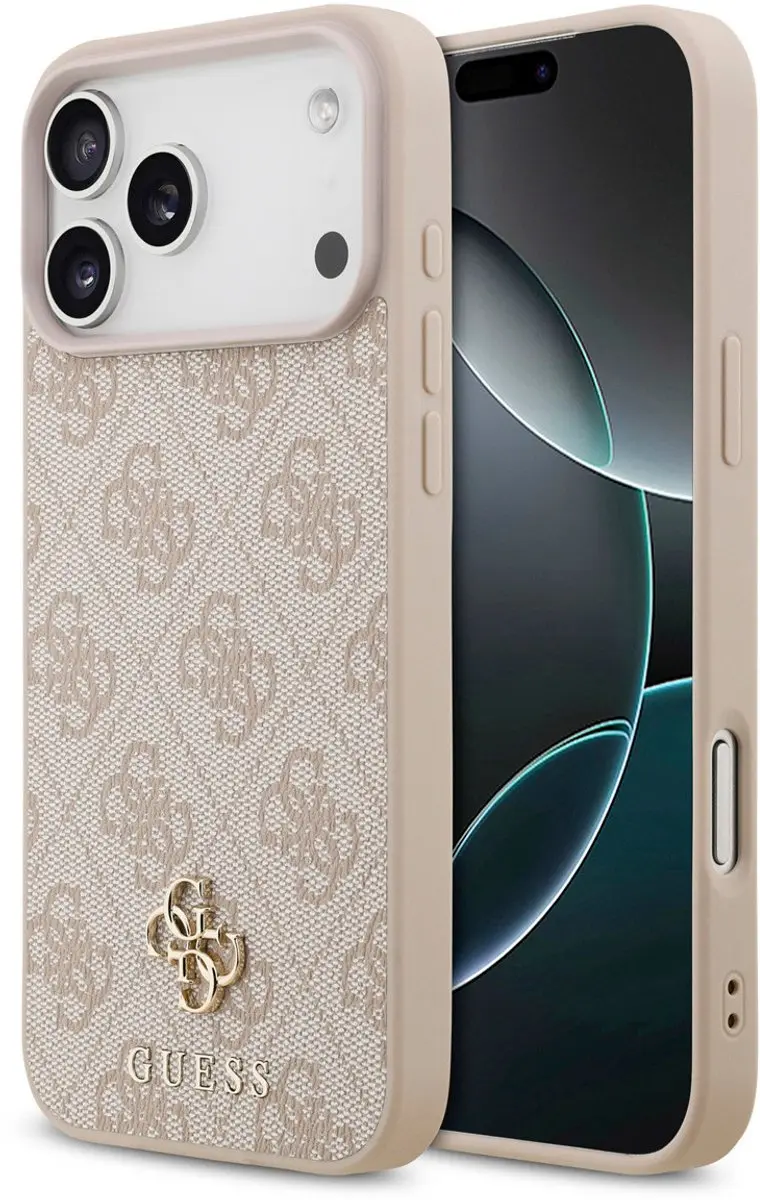 GUESS Back Cover iPhone 17 Pro Max - Bruin - MagSafe