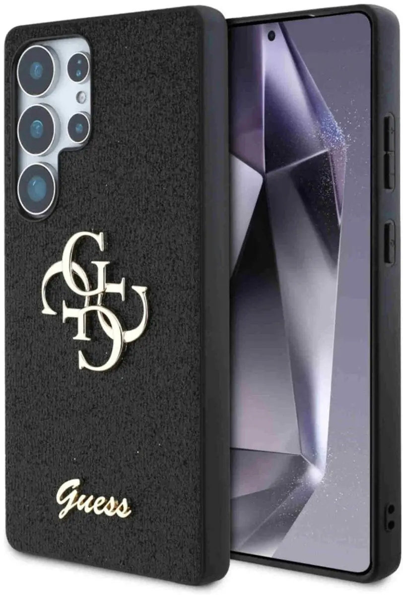 GUESS 4G Metal Logo Glitter Backcover GUHCS25LHG4SGK