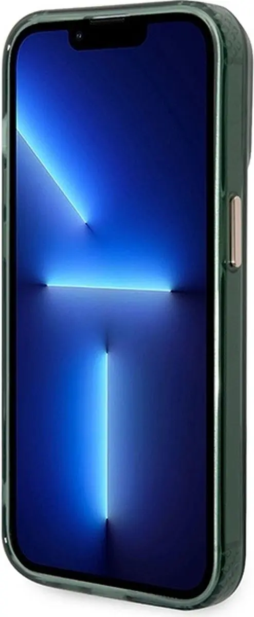 GUESS GUHMP14LHTCMA Hoesje iPhone 14 Pro - Groen/Kaki