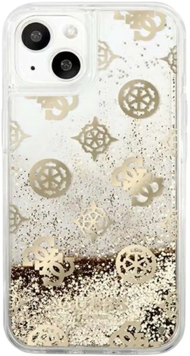 GUESS Peony Liquid Glitter iPhone 13 Mini Hoes