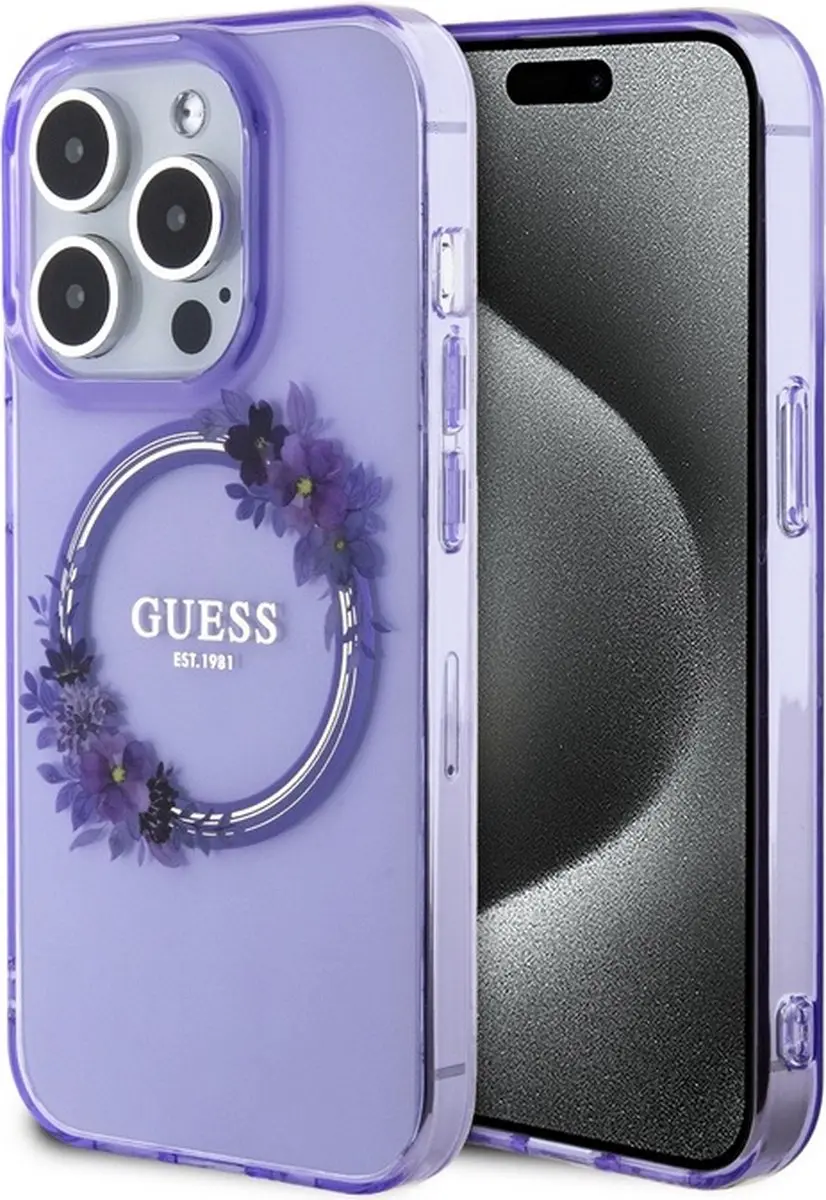 Guess Glossy Ring Back Case