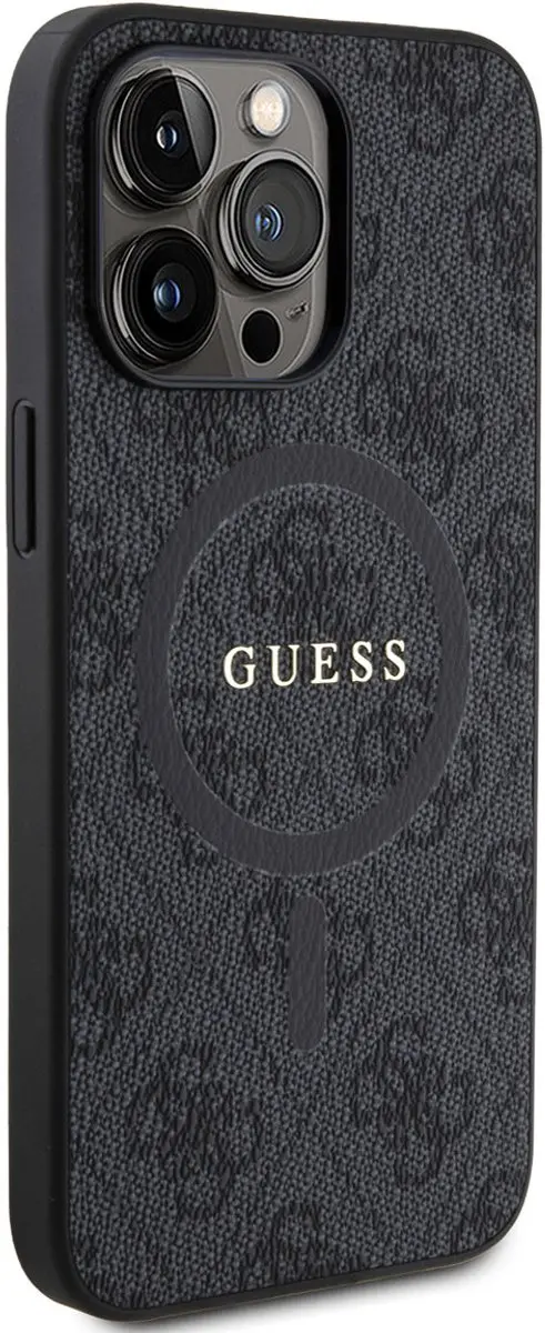 Guess GUHMP15XG4GFRK Hoesje - iPhone 15 Pro Max - Zwart