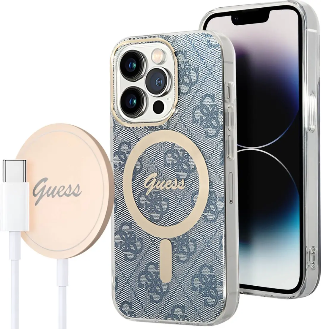 GUESS Hoesje iPhone 14 Pro Magsafe