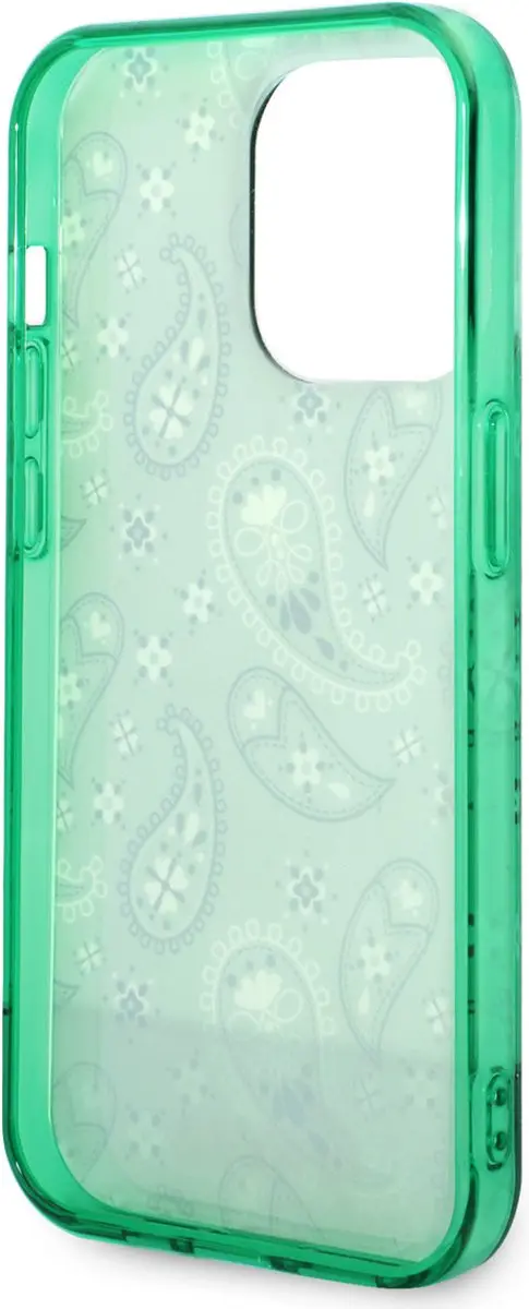 GUESS iPhone 14 Pro TPU-hoesje Groen - 3666339064143