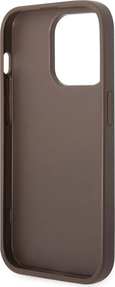 GUESS 4G Stripe Back Case - iPhone 13 Pro - Bruin