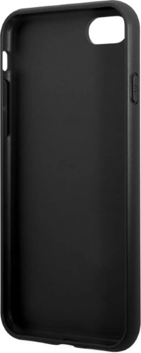 GUESS Saffiano Card Back Case - iPhone 7/8/SE - 2 Stuks - Zwart - afbeelding 6 van 6