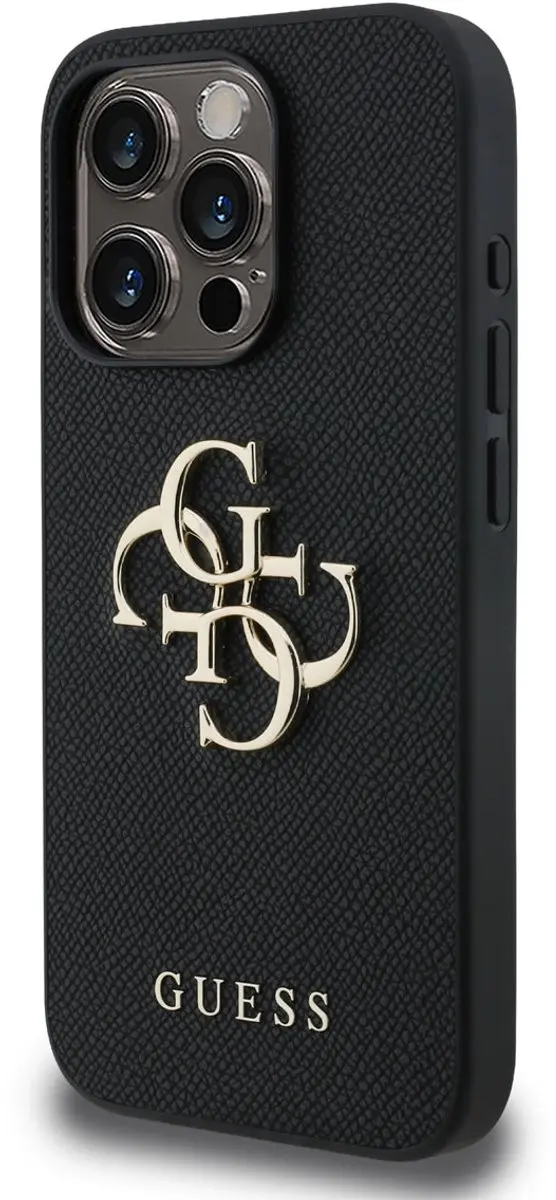 GUESS Telefoonhoesje iPhone 15 Pro - Zwart - afbeelding 6 van 6