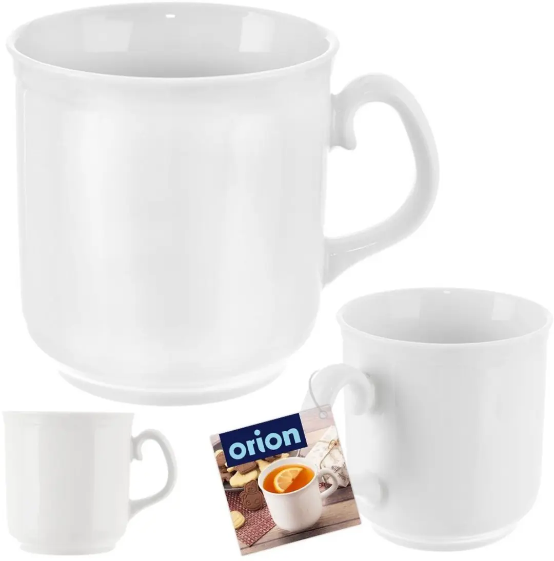 Orion Mona Porseleinen Beker 400ml - Wit